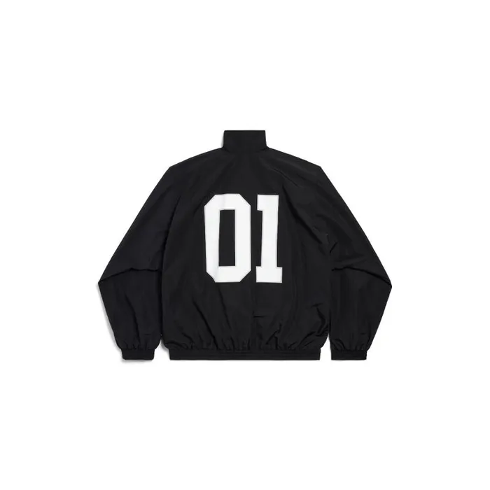 Balenciaga Coats and Jackets Men Men039s Basketball Series 8211 Tracksuit Jacket In Black Black Balenciaga Coats and Jackets Men Men039s Basketball Series 8211 Tracksuit Jacket In Black Black