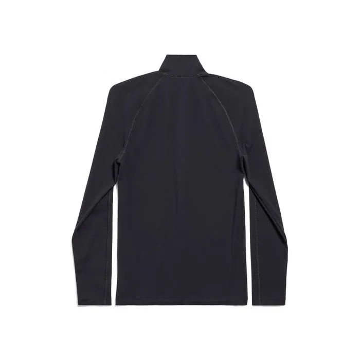 Balenciaga Coats and Jackets WomenMen Activewear Fitted Zipup Jacket In Black Black Balenciaga Coats and Jackets WomenMen Activewear Fitted Zipup Jacket In Black Black