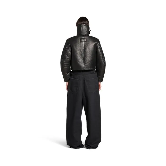 Balenciaga Coats and Jackets Women Women039s Aviator Jacket In Black Black Balenciaga Coats and Jackets Women Women039s Aviator Jacket In Black Black