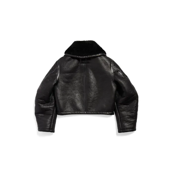 Balenciaga Coats and Jackets Women Women039s Aviator Jacket In Black Black Balenciaga Coats and Jackets Women Women039s Aviator Jacket In Black Black