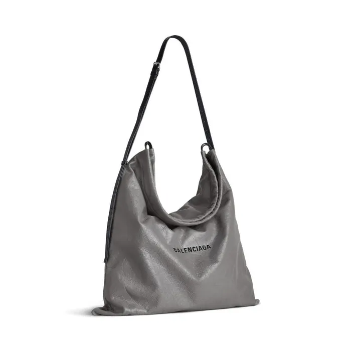 Balenciaga Crossbodies and Messengers Men Men039s Shopper Large Dust Bag Crossbody Pouch In Grey Grey Balenciaga Crossbodies and Messengers Men Men039s Shopper Large Dust Bag Crossbody Pouch In Grey Grey