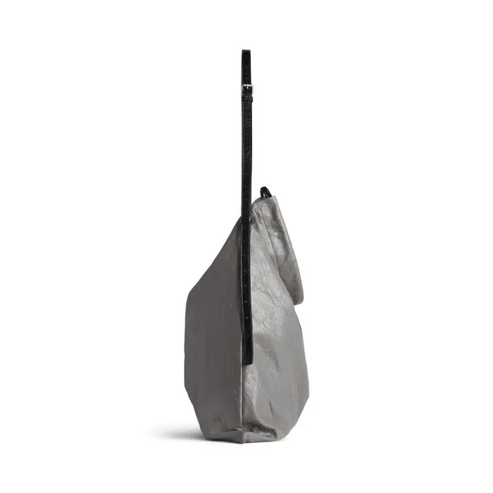 Balenciaga Crossbodies and Messengers Men Men039s Shopper Large Dust Bag Crossbody Pouch In Grey Grey Balenciaga Crossbodies and Messengers Men Men039s Shopper Large Dust Bag Crossbody Pouch In Grey Grey