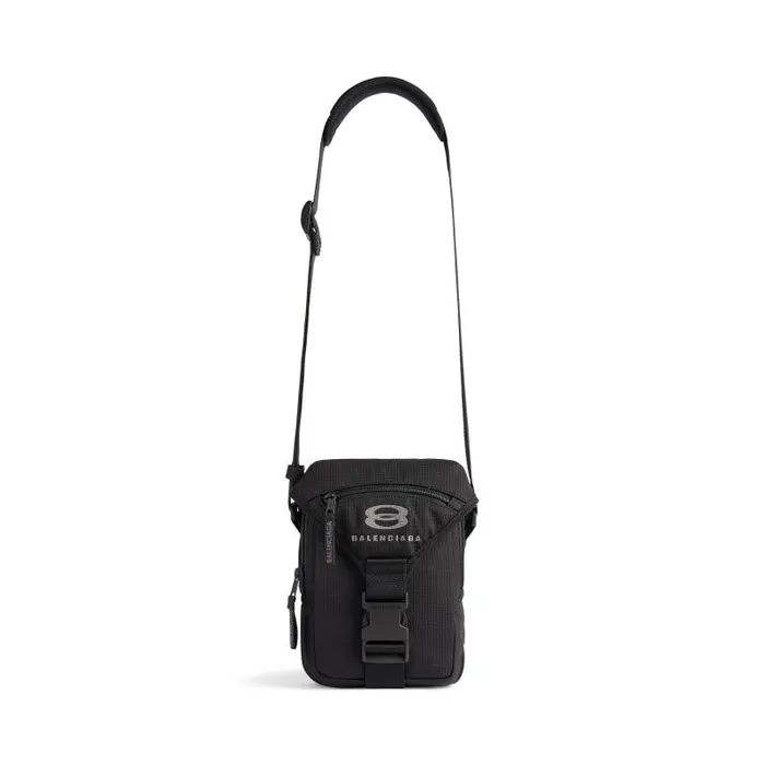 Balenciaga Crossbodies and Messengers Men Men039s Unity Crossbody Pouch In Black Black Balenciaga Crossbodies and Messengers Men Men039s Unity Crossbody Pouch In Black Black