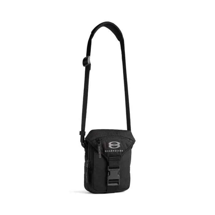 Balenciaga Crossbodies and Messengers Men Men039s Unity Crossbody Pouch In Black Black Balenciaga Crossbodies and Messengers Men Men039s Unity Crossbody Pouch In Black Black