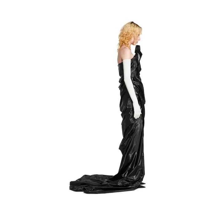 Balenciaga Dresses and Skirts Women Women039s Asymmetric Bustier Gown In Black Black Balenciaga Dresses and Skirts Women Women039s Asymmetric Bustier Gown In Black Black