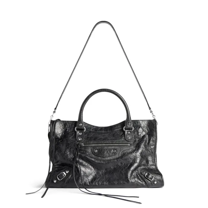 Balenciaga Handbags WomenMen Le City Medium Bag In Black Black Balenciaga Handbags WomenMen Le City Medium Bag In Black Black