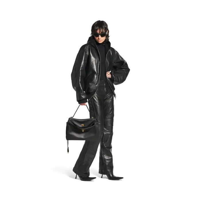 Balenciaga Handbags WomenMen Women039s Rodeo Medium Handbag In Black Black Balenciaga Handbags WomenMen Women039s Rodeo Medium Handbag In Black Black