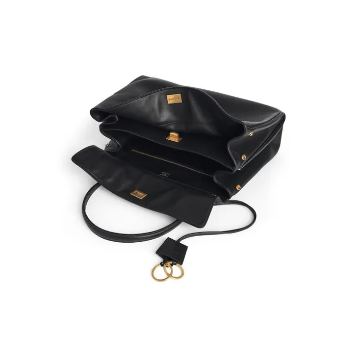 Balenciaga Handbags WomenMen Women039s Rodeo Medium Handbag In Black Black Balenciaga Handbags WomenMen Women039s Rodeo Medium Handbag In Black Black