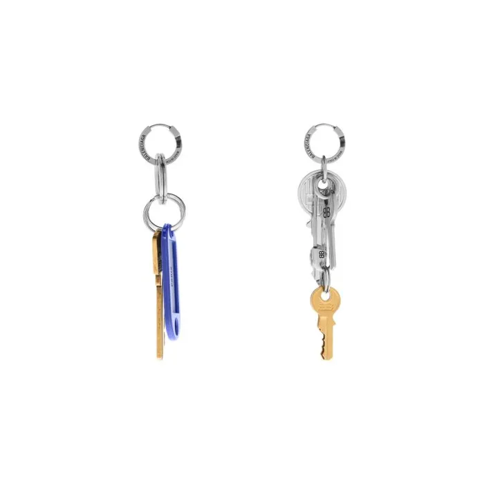 Balenciaga Jewelry WomenMen Old School Earrings In Silver Silver Balenciaga Jewelry WomenMen Old School Earrings In Silver Silver