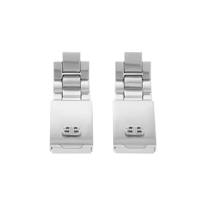 Balenciaga Jewelry Women Women039s 247 Earrings In Silver Silver