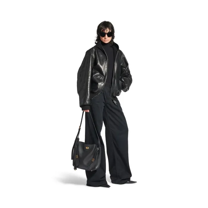 Balenciaga Mini Bags Women Women039s Bel Air Small Hobo Bag In Black Black Balenciaga Mini Bags Women Women039s Bel Air Small Hobo Bag In Black Black