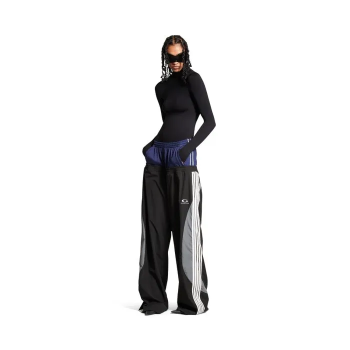 Balenciaga Pants Men Men039s Cutup Tracksuit Pants In Black Black Balenciaga Pants Men Men039s Cutup Tracksuit Pants In Black Black