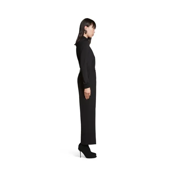 Balenciaga Pants WomenMen Cropped Pants In Black Black Balenciaga Pants WomenMen Cropped Pants In Black Black