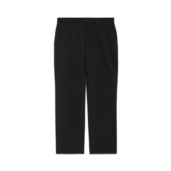 Balenciaga Pants WomenMen Cropped Pants In Black Black Balenciaga Pants WomenMen Cropped Pants In Black Black