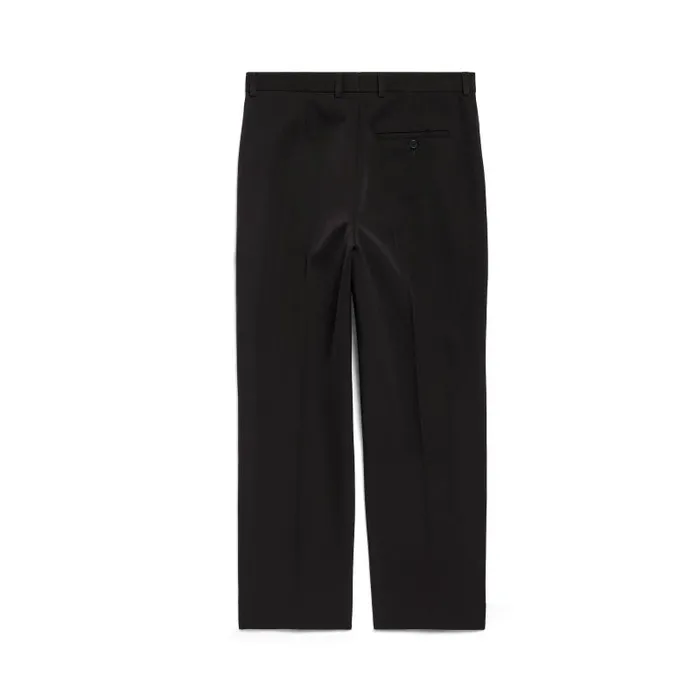 Balenciaga Pants WomenMen Cropped Pants In Black Black Balenciaga Pants WomenMen Cropped Pants In Black Black