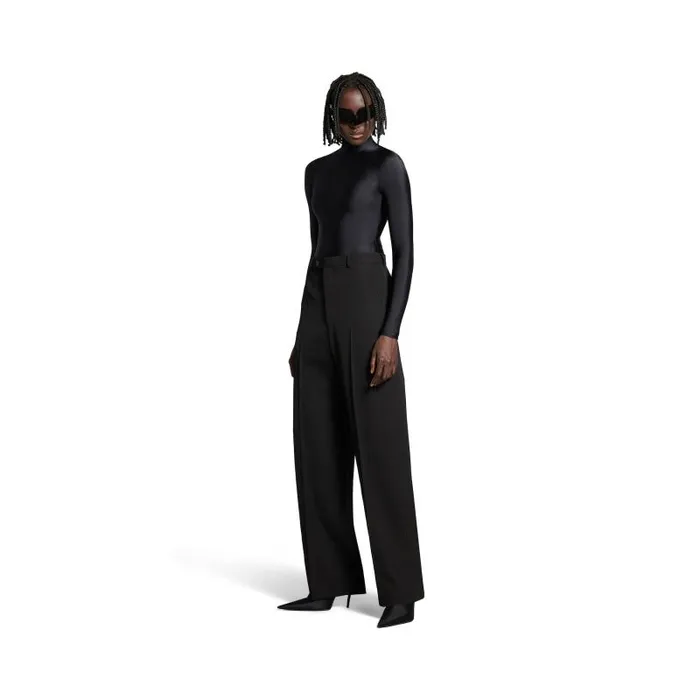 Balenciaga Pants Women Women039s Baggy Tailored Pants In Black Black