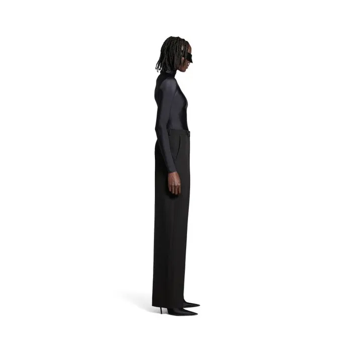 Balenciaga Pants Women Women039s Baggy Tailored Pants In Black Black Balenciaga Pants Women Women039s Baggy Tailored Pants In Black Black