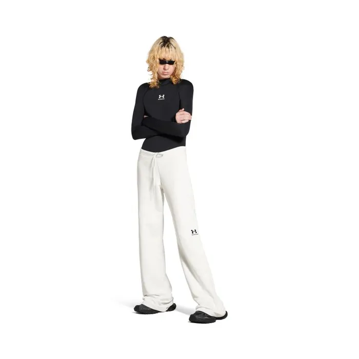 Balenciaga Pants Women Women039s Under Armour Flared Sweatpants In Whiteblack Whiteblack