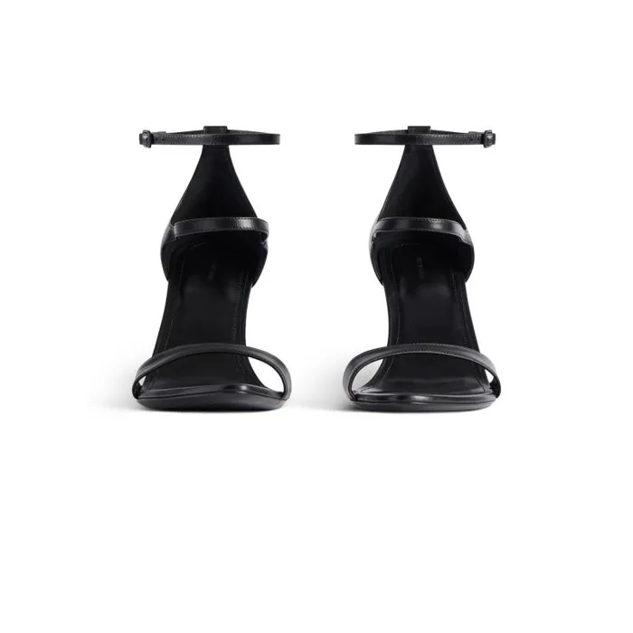 Balenciaga Pumps and Heels Women Women039s Honey 90mm Sandal In Black Black Balenciaga Pumps and Heels Women Women039s Honey 90mm Sandal In Black Black