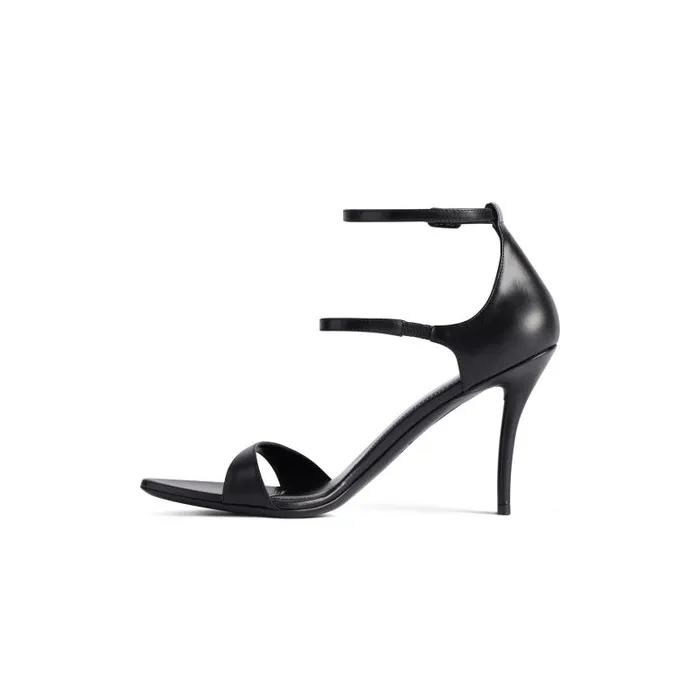 Balenciaga Pumps and Heels Women Women039s Honey 90mm Sandal In Black Black Balenciaga Pumps and Heels Women Women039s Honey 90mm Sandal In Black Black