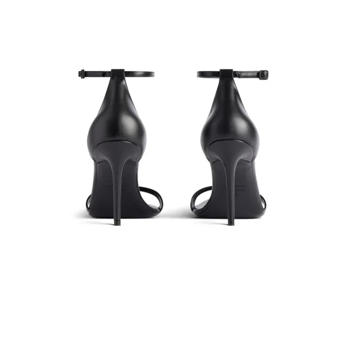 Balenciaga Pumps and Heels Women Women039s Honey 90mm Sandal In Black Black Balenciaga Pumps and Heels Women Women039s Honey 90mm Sandal In Black Black