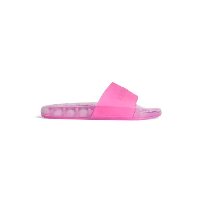 Balenciaga Sandals and Mules Women Women039s Pool Transparent Slide Sandal In Pink Pink Balenciaga Sandals and Mules Women Women039s Pool Transparent Slide Sandal In Pink Pink