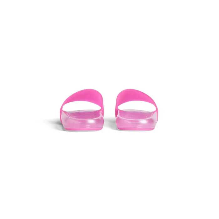 Balenciaga Sandals and Mules Women Women039s Pool Transparent Slide Sandal In Pink Pink Balenciaga Sandals and Mules Women Women039s Pool Transparent Slide Sandal In Pink Pink
