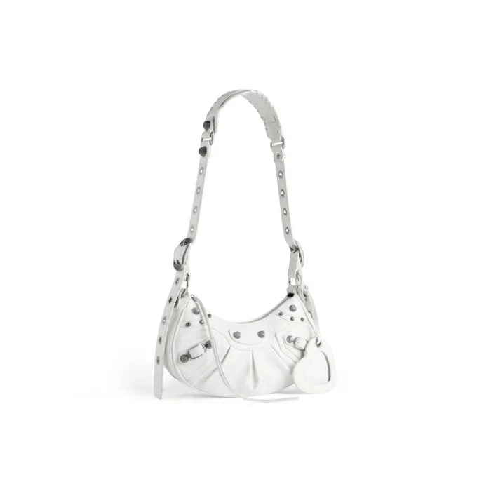 Balenciaga Shoulder Bags Women Women039s Le Cagole Xs Shoulder Bag In White White Balenciaga Shoulder Bags Women Women039s Le Cagole Xs Shoulder Bag In White White