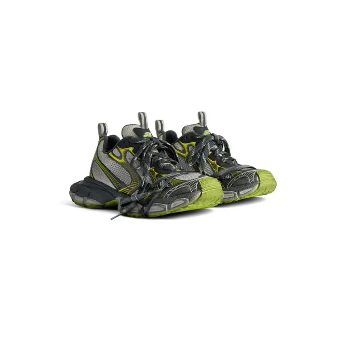 Balenciaga Sneakers Men Men039s 3xl Sneaker In Whitegreygreenyellow Whitegreygreenyellow Balenciaga Sneakers Men Men039s 3xl Sneaker In Whitegreygreenyellow Whitegreygreenyellow