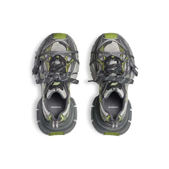 Balenciaga Sneakers Men Men039s 3xl Sneaker In Whitegreygreenyellow Whitegreygreenyellow Balenciaga Sneakers Men Men039s 3xl Sneaker In Whitegreygreenyellow Whitegreygreenyellow