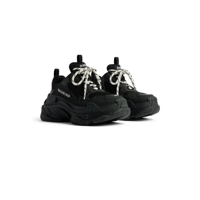 Balenciaga Sneakers Men Men039s Triple S Sneaker In Black Black Balenciaga Sneakers Men Men039s Triple S Sneaker In Black Black