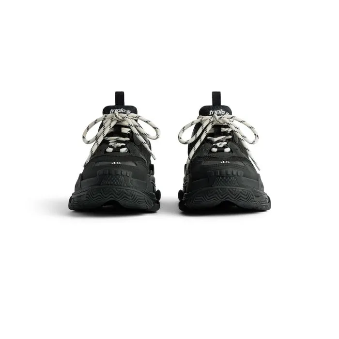 Balenciaga Sneakers Men Men039s Triple S Sneaker In Black Black Balenciaga Sneakers Men Men039s Triple S Sneaker In Black Black