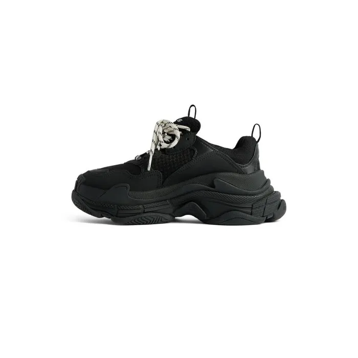 Balenciaga Sneakers Men Men039s Triple S Sneaker In Black Black Balenciaga Sneakers Men Men039s Triple S Sneaker In Black Black