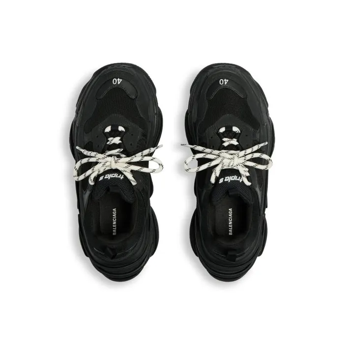 Balenciaga Sneakers Men Men039s Triple S Sneaker In Black Black Balenciaga Sneakers Men Men039s Triple S Sneaker In Black Black