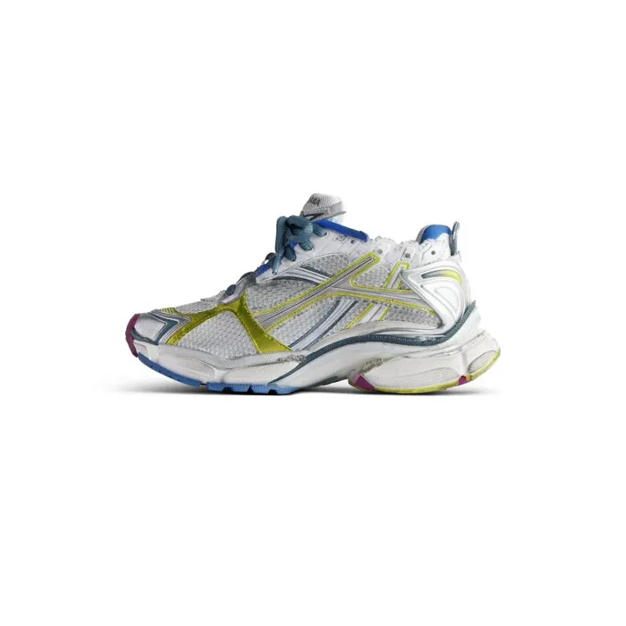 Balenciaga Sneakers Women Women039s Runner Sneaker In Whitebluepurpleyellow Whitebluepurpleyellow Balenciaga Sneakers Women Women039s Runner Sneaker In Whitebluepurpleyellow Whitebluepurpleyellow