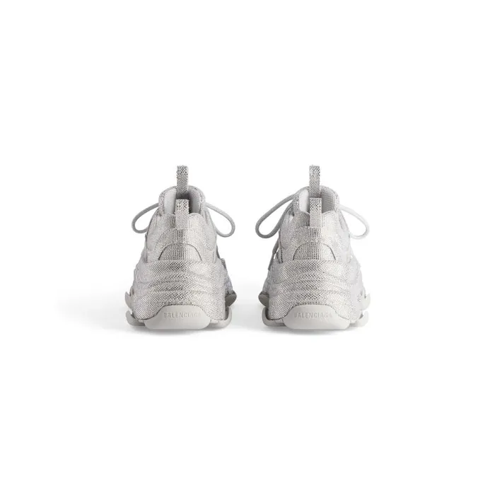 Balenciaga Sneakers Women Women039s Triple S Sneaker With Rhinestones In Light Grey Light Grey Balenciaga Sneakers Women Women039s Triple S Sneaker With Rhinestones In Light Grey Light Grey