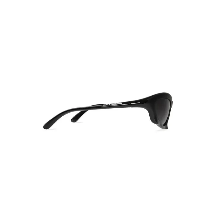 Balenciaga Sunglasses WomenMen Bat Rectangle Sunglasses In Black Black Balenciaga Sunglasses WomenMen Bat Rectangle Sunglasses In Black Black