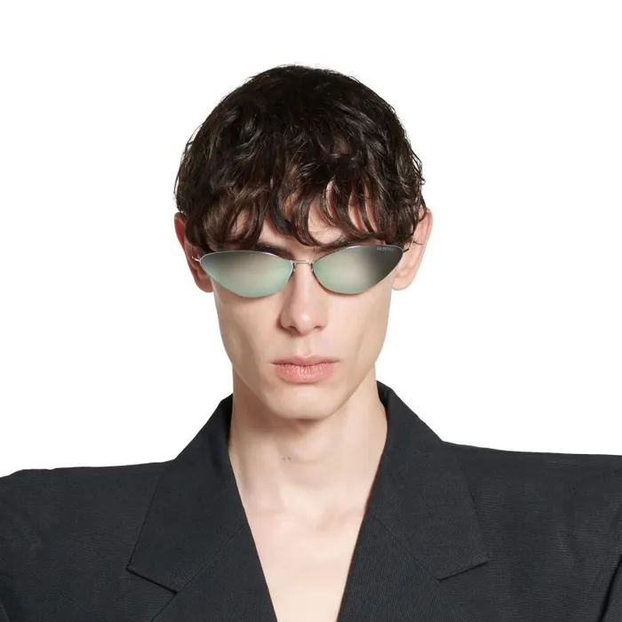 Balenciaga Sunglasses WomenMen Malibu Round Sunglasses In Silver Silver Balenciaga Sunglasses WomenMen Malibu Round Sunglasses In Silver Silver
