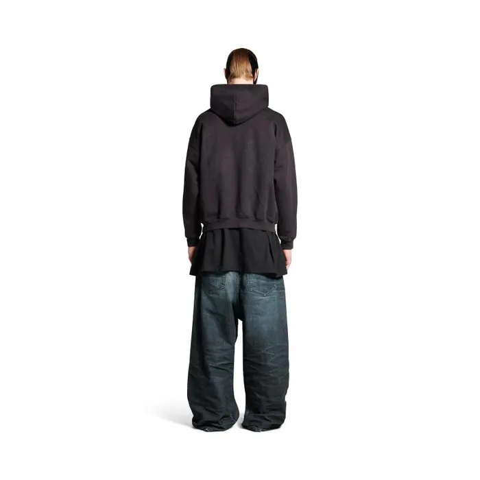 Balenciaga Sweatshirts and Hoodies Men Men039s Loop Sports Icon Hoodie Medium Fit In Black Black Balenciaga Sweatshirts and Hoodies Men Men039s Loop Sports Icon Hoodie Medium Fit In Black Black