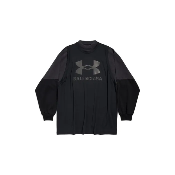 Balenciaga Tshirts Men Men039s Under Armour Triple Layered Tshirt In Black Black Balenciaga Tshirts Men Men039s Under Armour Triple Layered Tshirt In Black Black
