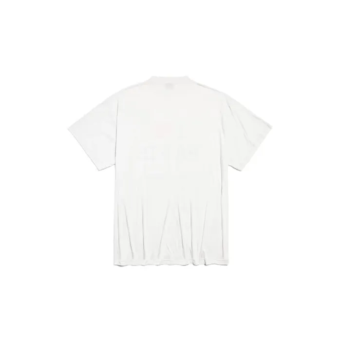 Balenciaga Tshirts WomenMen I Love Paris and Balenciaga Tshirt Oversized In White White Balenciaga Tshirts WomenMen I Love Paris and Balenciaga Tshirt Oversized In White White