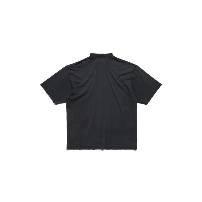 Balenciaga Tshirts WomenMen Paris Liberty Tshirt Medium Fit In Black Black Balenciaga Tshirts WomenMen Paris Liberty Tshirt Medium Fit In Black Black