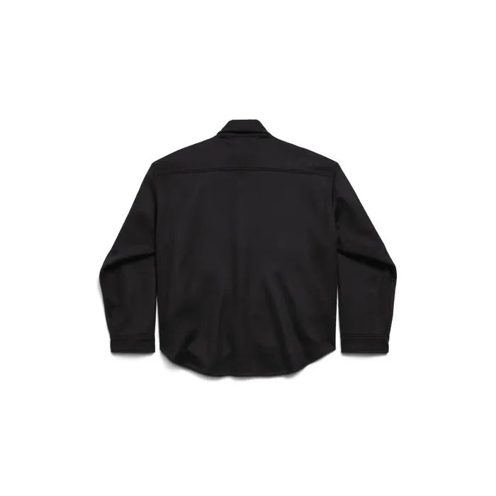Balenciaga Tops and Shirts Men Men039s Padded Shirt In Black Black Balenciaga Tops and Shirts Men Men039s Padded Shirt In Black Black