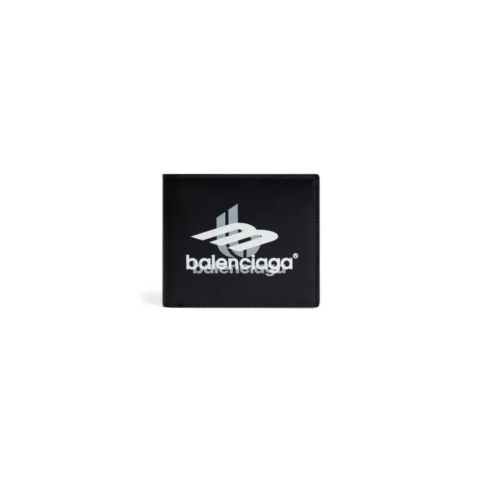 Balenciaga Wallets Men Men039s Cash Square Folded Wallet Box In Blackwhite Blackwhite Balenciaga Wallets Men Men039s Cash Square Folded Wallet Box In Blackwhite Blackwhite