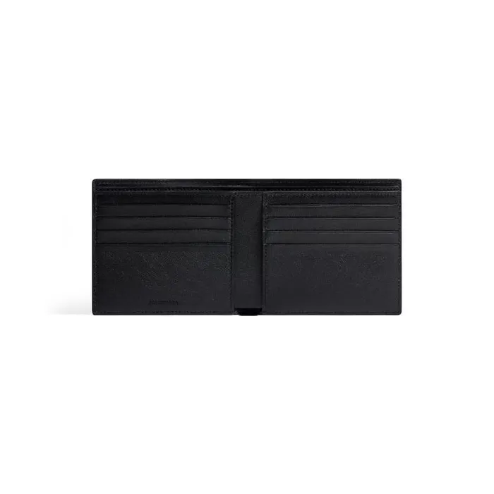 Balenciaga Wallets Men Men039s Cash Square Folded Wallet Box In Blackwhite Blackwhite Balenciaga Wallets Men Men039s Cash Square Folded Wallet Box In Blackwhite Blackwhite