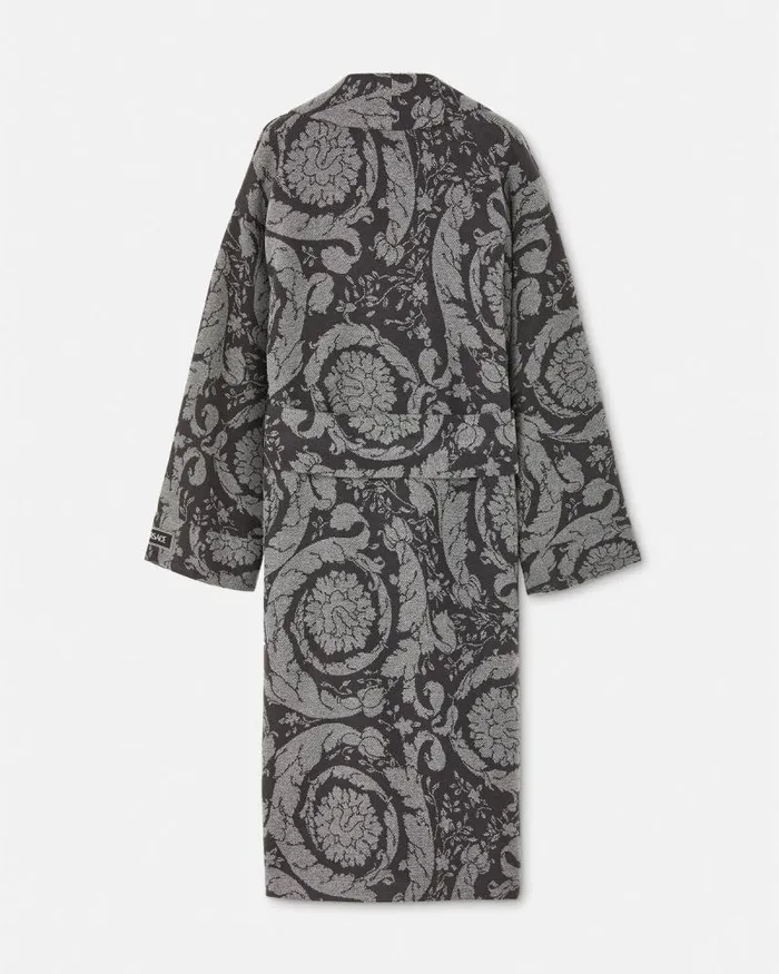 Barocco Robe Print WomenMen Versace Loungewear and Pajamas