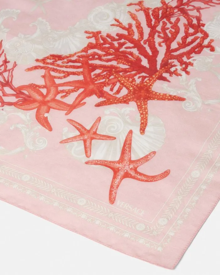 Barocco Sea Kids Foulard 236034 Pinkprint Children Versace Accessories