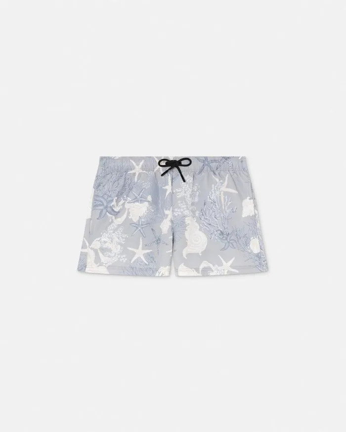 Barocco Sea Swim Shorts Blueprint Men Versace Swimwear