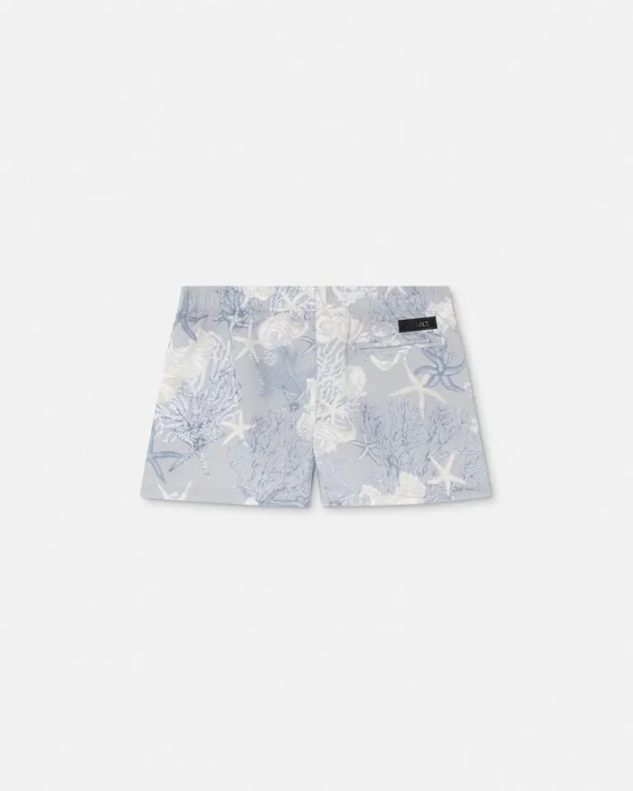 Barocco Sea Swim Shorts Blueprint Men Versace Swimwear