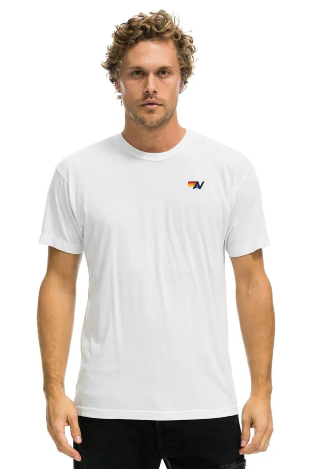 Basic Tee 8211 White WomenMen Aviator Nation Tees